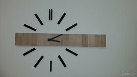 Dřevěné nástěnné hodiny - 1