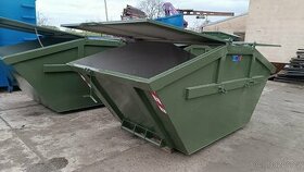 Prodám kontejner řetězový-mulda 7m3 s otvírací střechou