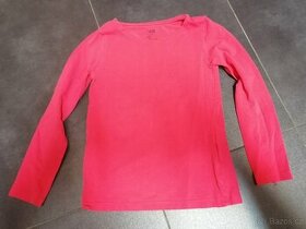 dívčí triko HM 4-6 let červená