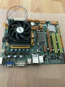Biostar A780G M2+SE + AMD Athlon 64 X2 7750