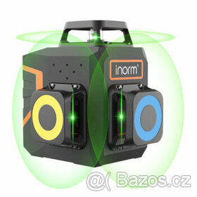 Samonivelačn laser Norm T92 3x360°, zelený - faktura, záruka