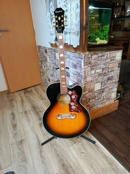 Elektroakusticka kytara Epiphone JE-200Sce-VS