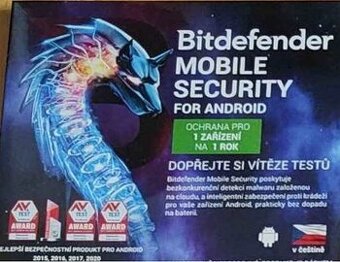 20 ks Bitdefender MOBILE SECURITY For Android CZ - 1