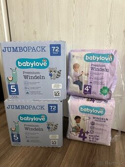 Plenky Babylove 4+ a 5, Dada pants 4, Monperi pants L