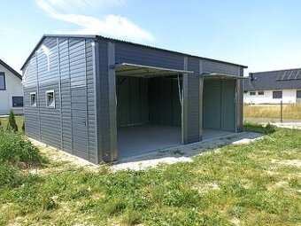 Plechová garáž 7x6m