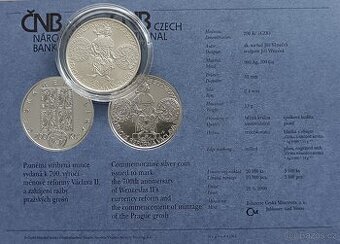 200kč ČNB 2000 - zahájení Pražských Grošů