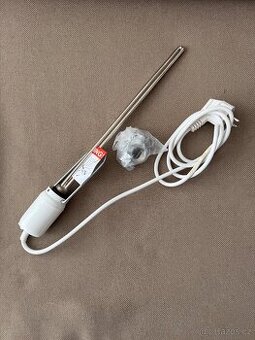 Topná tyč s elektronickým termostatem 300W bílá