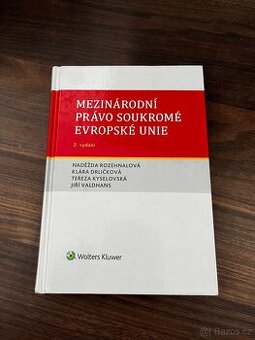 Mezinárodní právo soukromé Evropské unie, 2. vydání - 1