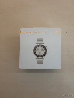 Huawei Watch GT 4 (46mm) - stříbrná verze s kovovým řemínkem