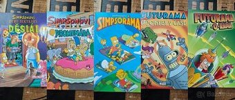 Komiksy - Simpsonovi, Futurama