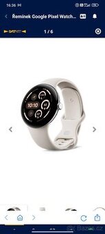 Řemínek Google Pixel Watch 3 45mm S - Porcelain )