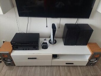 Marantz zesilovač, CD Player, Repro Braun, Sony