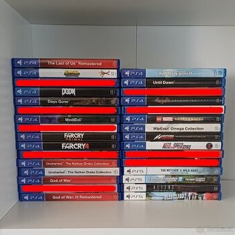 PS4 / PS5 hry LEVNĚ