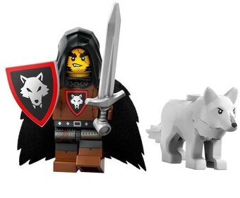 LEGO Minifig 71048 S27 Rytíř Wolfpack Beastmaster