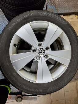 Prodam origo alu skoda superb III Triton 5x112 r17 zimní pne