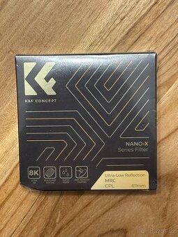 Nový filtr k objektivům K&F Concept KF01.2478 67mm