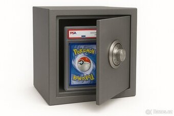 Trezor na sbírky kartiček, mincí, bankovek, ceností