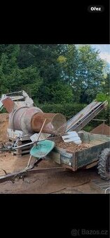Katrovačka přesívačka stavební míchačka na beton