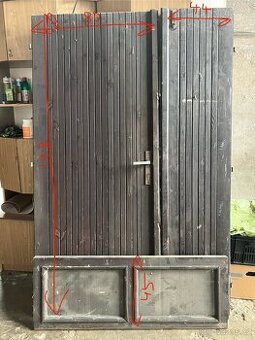 Dvoukřídlé dveře