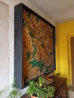 Obří plastická mapa