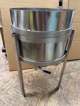 Nerez silo na stáčení medu nebo marmelády - 20 litrů