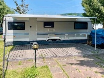 Karavan hobby de luxe 8m celoroční karavan k bydlení