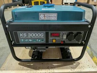 K&S LPG/benzínová elektrocentrála KS 3000 G