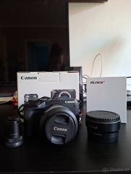 Canon EOS M6 Mark II + redukce EF-M → EF jako dárek