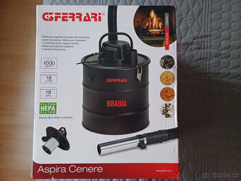 Vysavač popela - nepoužitý