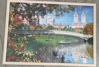 Obraz z puzzle - most