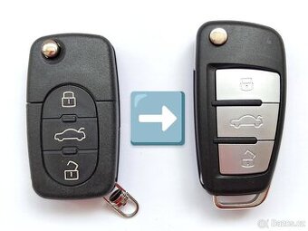 Klíč Audi A2 A4 S4 8Z0837231D.