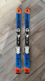 Lyžařský set Blizzard RTX 120 cm + boty Tecnica (vel. 35)
