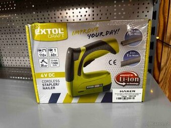 Sponkovačka a hřebíkovačka akumulátorová 4V 1300 mA Li-Ion