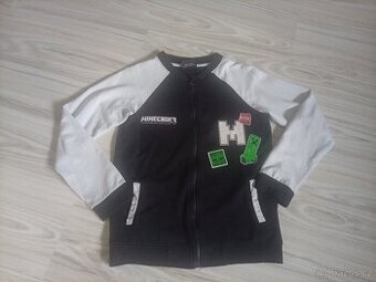 Klučičí mikina Minecraft, vel.146/152