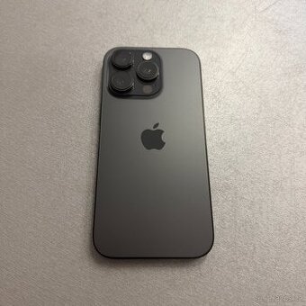 iPhone 16 Pro 256GB černý, 12 měsíců záruka