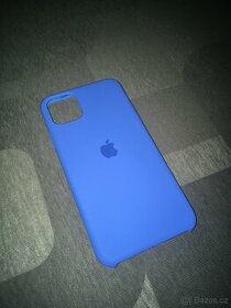 Apple silikonový kryt iPhone 11 Pro Max - modrý