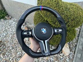 BMW F10 M nový carbon volant, pádla+montáž v ceně