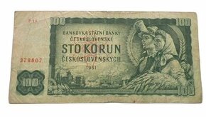 100 korun - 1961