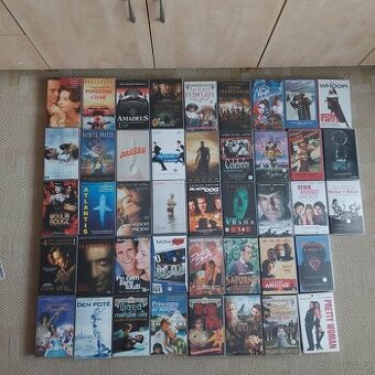 Prodám originální VHS kazety