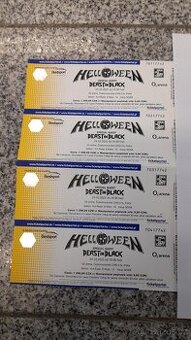 Helloween 24.10.25 O2 arena sektor sezení 414