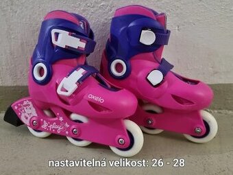 Kolečkové brusle - holčičí
