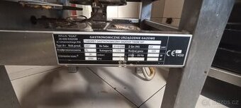 Plynový vařič EGAZ – profesionální gastro stolička - 1