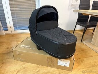 Hluboká korba Cybex Priam Lux Plus Carry Cot Deep Black.