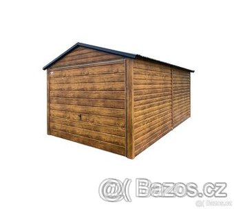 Plechová garáž 3x5m - 1
