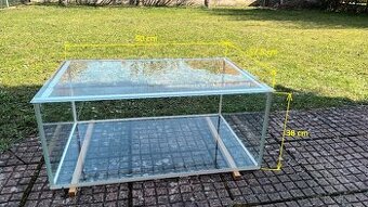 Akvárium 197 litrů s krycími skly / 6 ks - 1