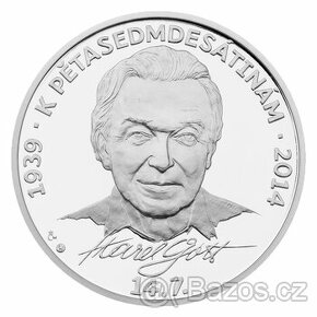 Stříbrná medaile Karel Gott PROOF