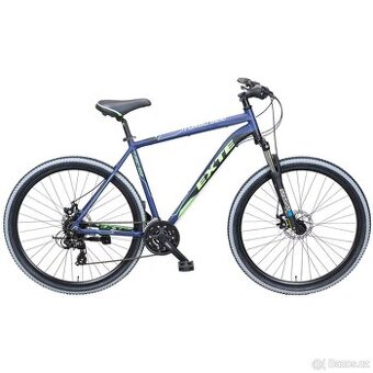 Nové horské kolo EXTE Turbo 800 hardtail 29" modré - 1