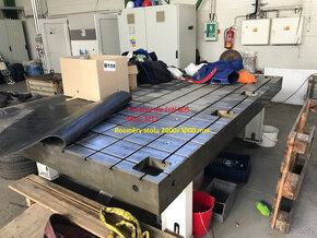 Montážní zámečnická deska 3000x2000mm robusní konstrukce - 1