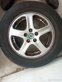 Prodám ALU 5x100 R15 Škoda