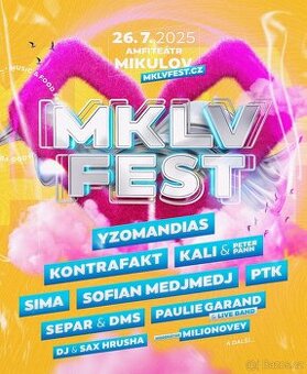 VIP vstupenky na MKLV festival